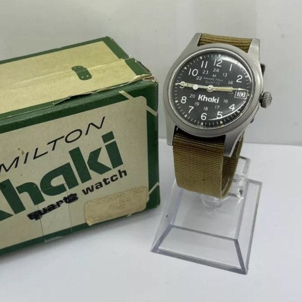 Vintage Hamilton Khaki Military Wrist Watch 9219